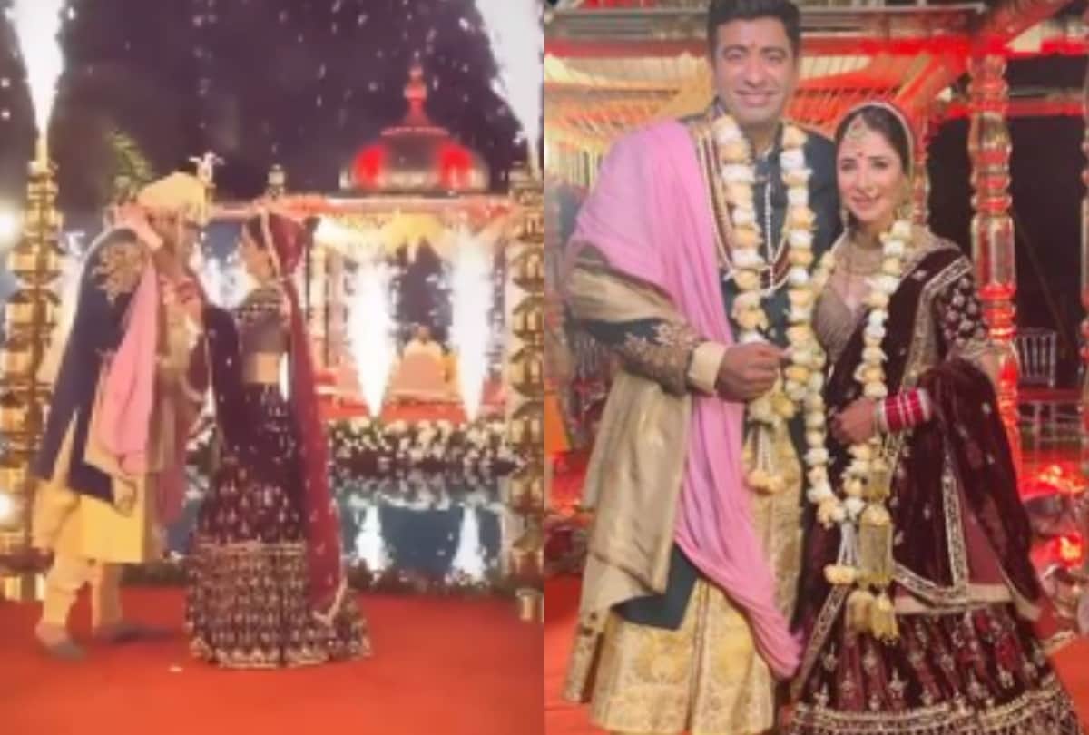 Mata Ki Chowki fame Muskaan Nancy tie the knot with Hansika Motwani brother Prashant