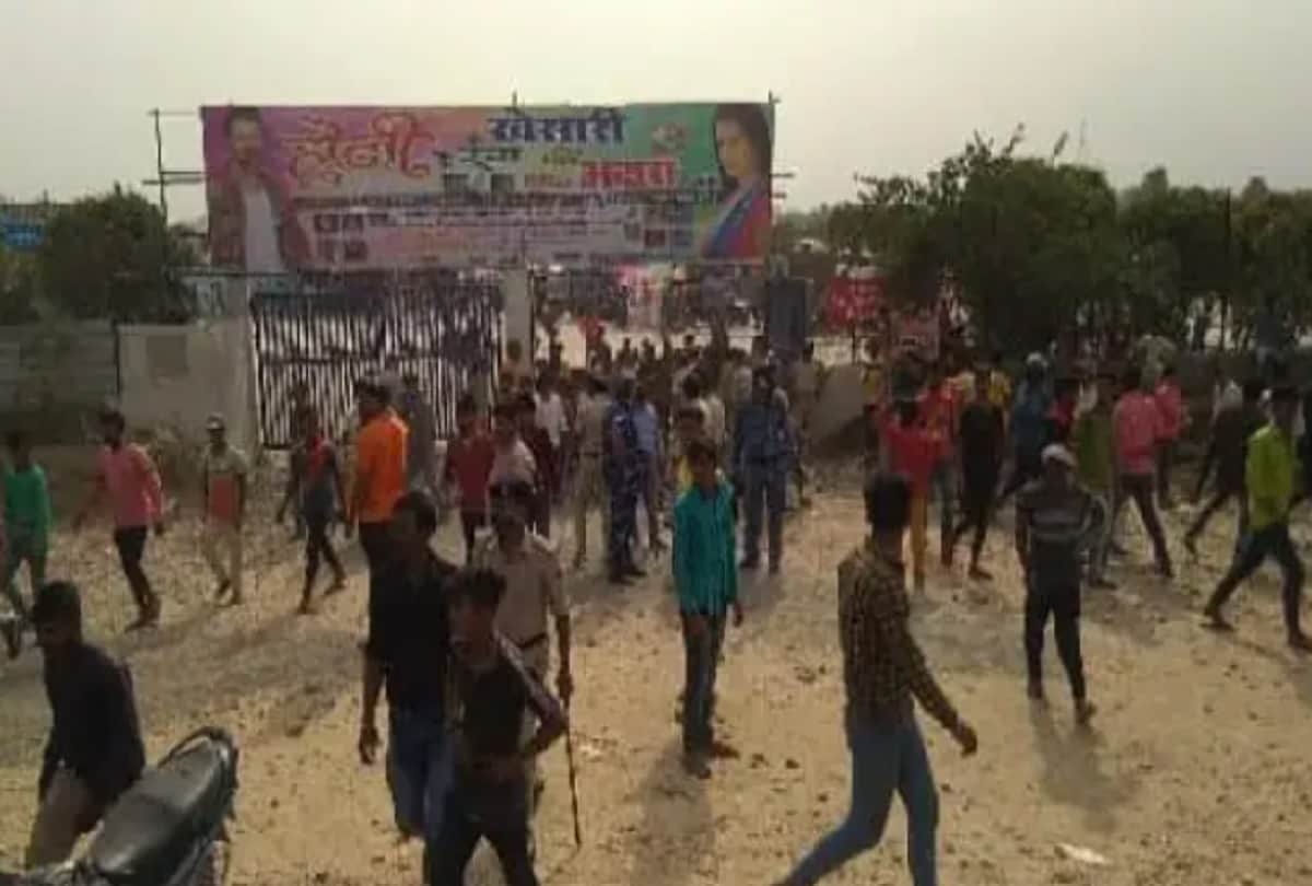 Bihar Patna Khesari Lal Yadav and Akshara Singh Cancel Bhojpuri Show at patna