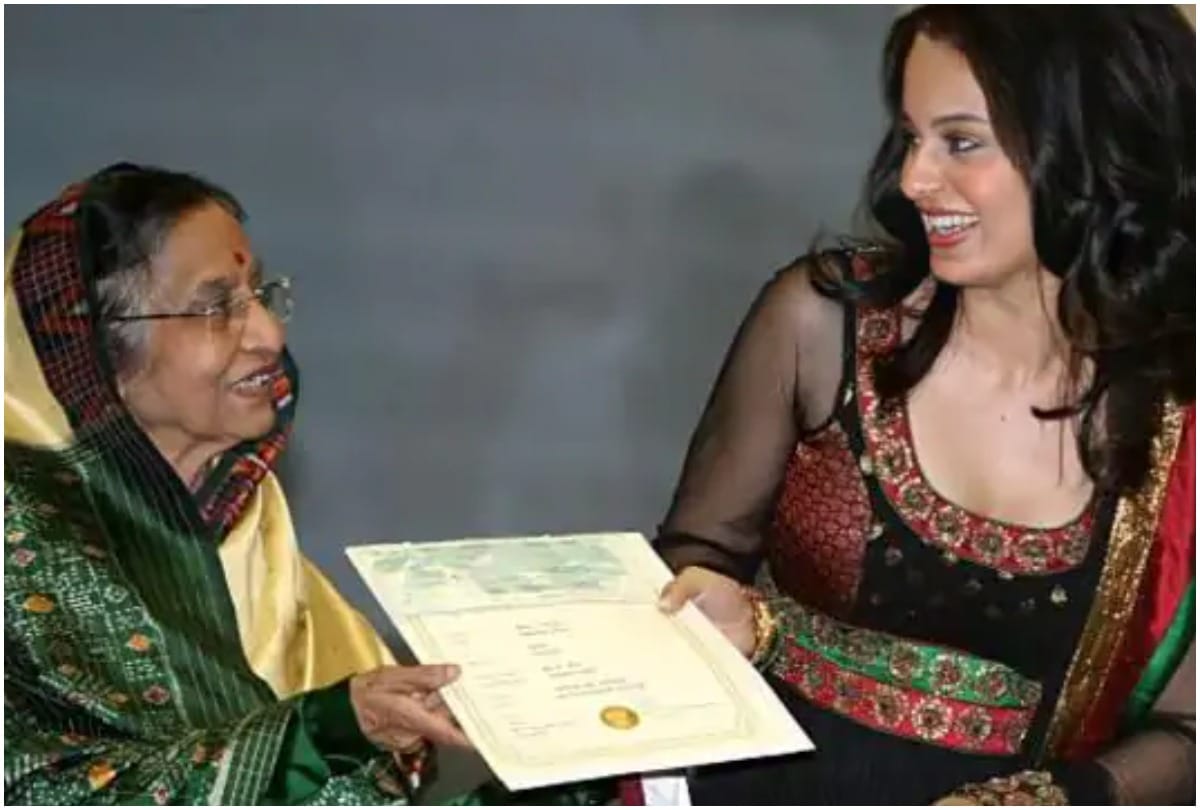When Kangana had no money and designed her own suit for her first National award