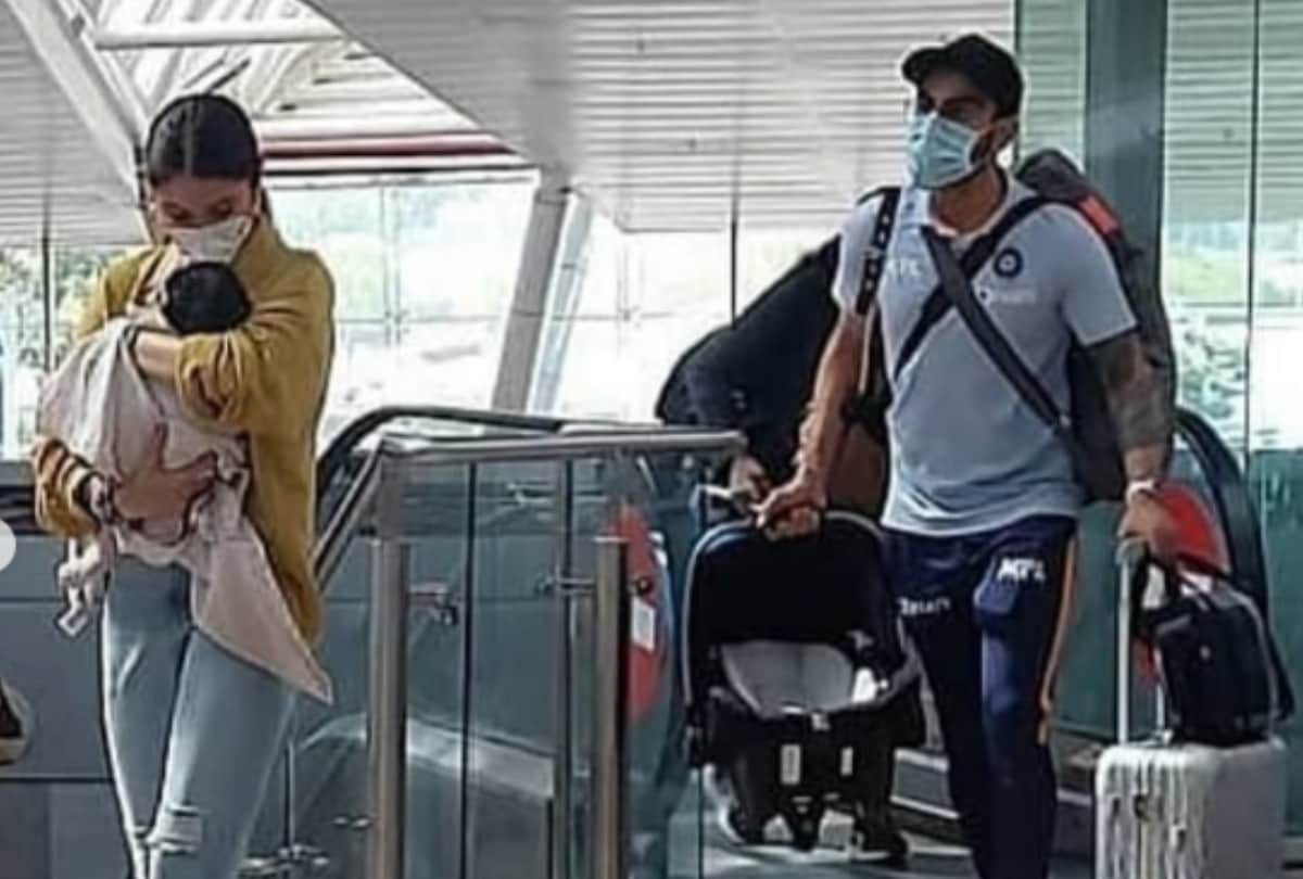 Anushka Sharma Vamika spotted at Mumbai airport with Virat Kohli gets trolled