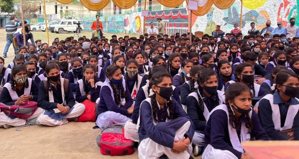 Ganesh and Shubhalakshmi topped in water conservation slogan