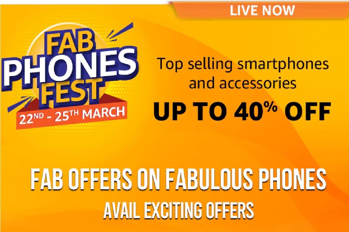 Amazon Fab Phone Fest SALE Price Cuts on OnePlus samsung m series redmi note 10 pro and more Phones