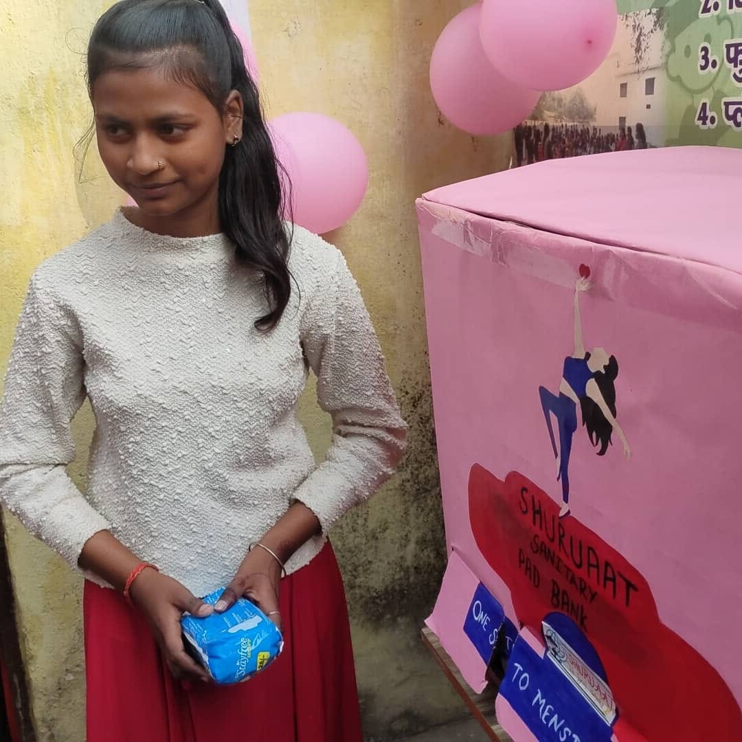 prayagraj news: daughters get healthy recipe from sanitary pad bank