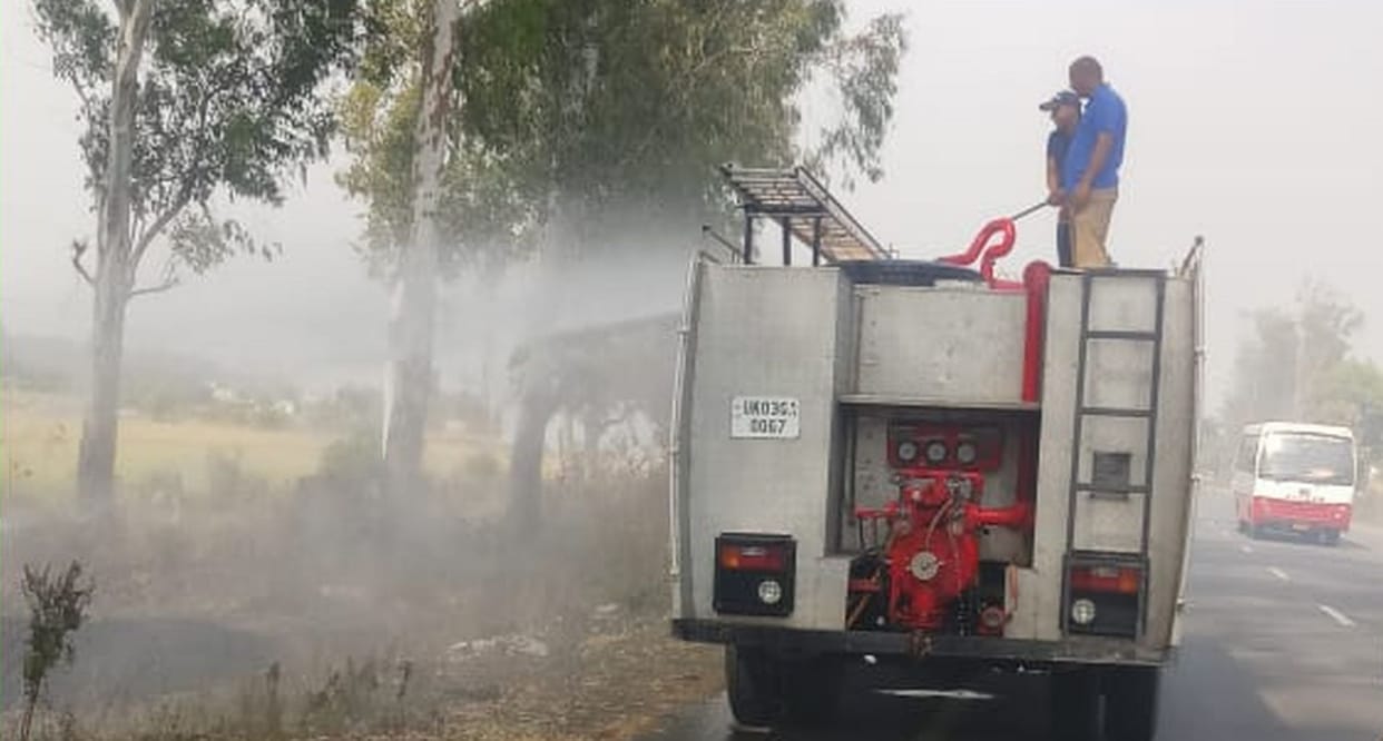 Forest Fire in Banabasa