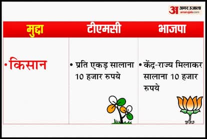 west bengal assembly election 2021: BJP sankalp patra and TMC manifesto