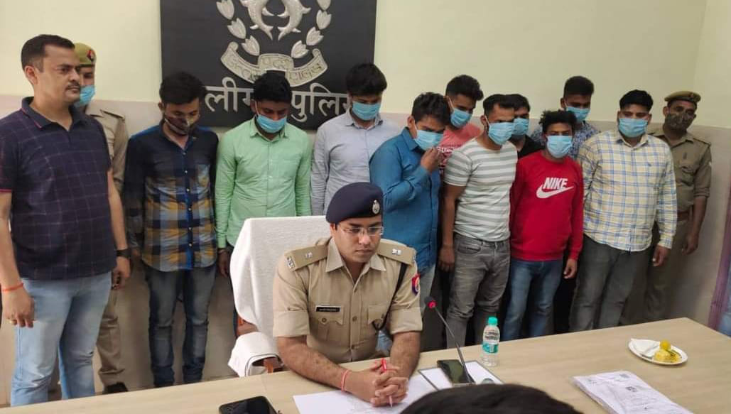 ten inter state solver gang arrested