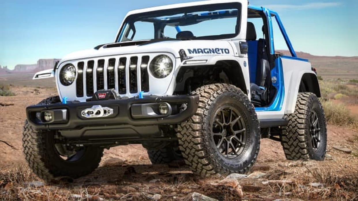 jeep magneto suv jeep wrangler magneto ev jeep wrangler electric version jeep wrangler electric suv electric vehicles
