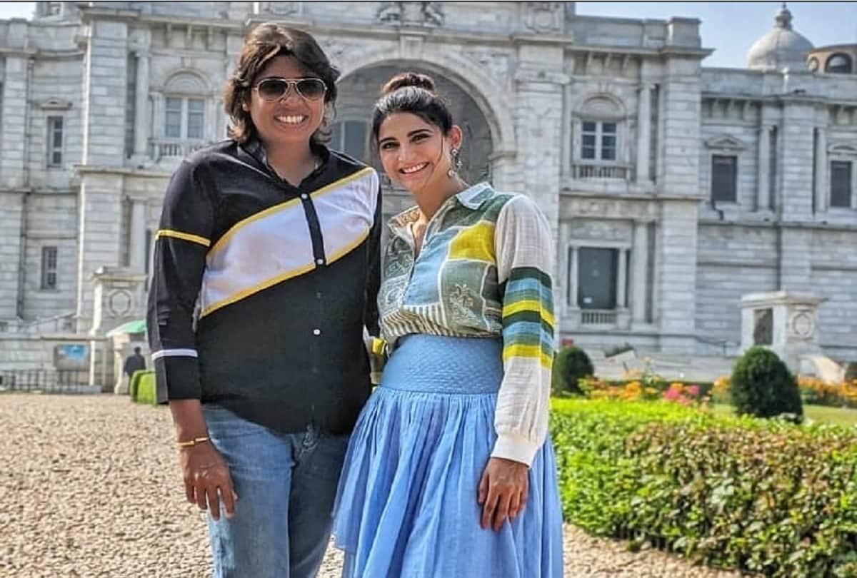 Aahaana Kumra tribute to Jhulan Goswami, user criticised her for dark-face makeup cricketer says 'good job'