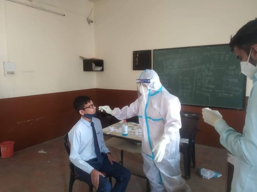 17 more girl students of Jakhal government school infected, 49 corona infected in district