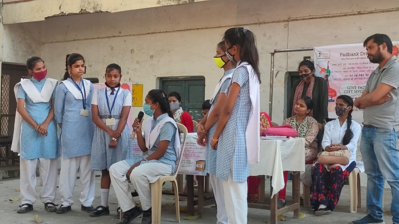 prayagraj news: daughters get healthy recipe from sanitary pad bank