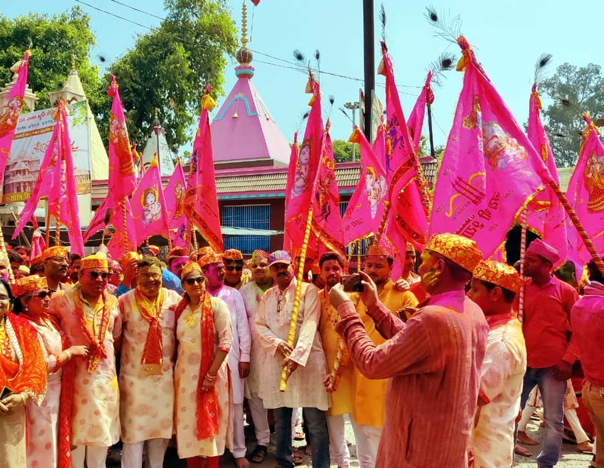 khatushyam shobhayatra in kasganj