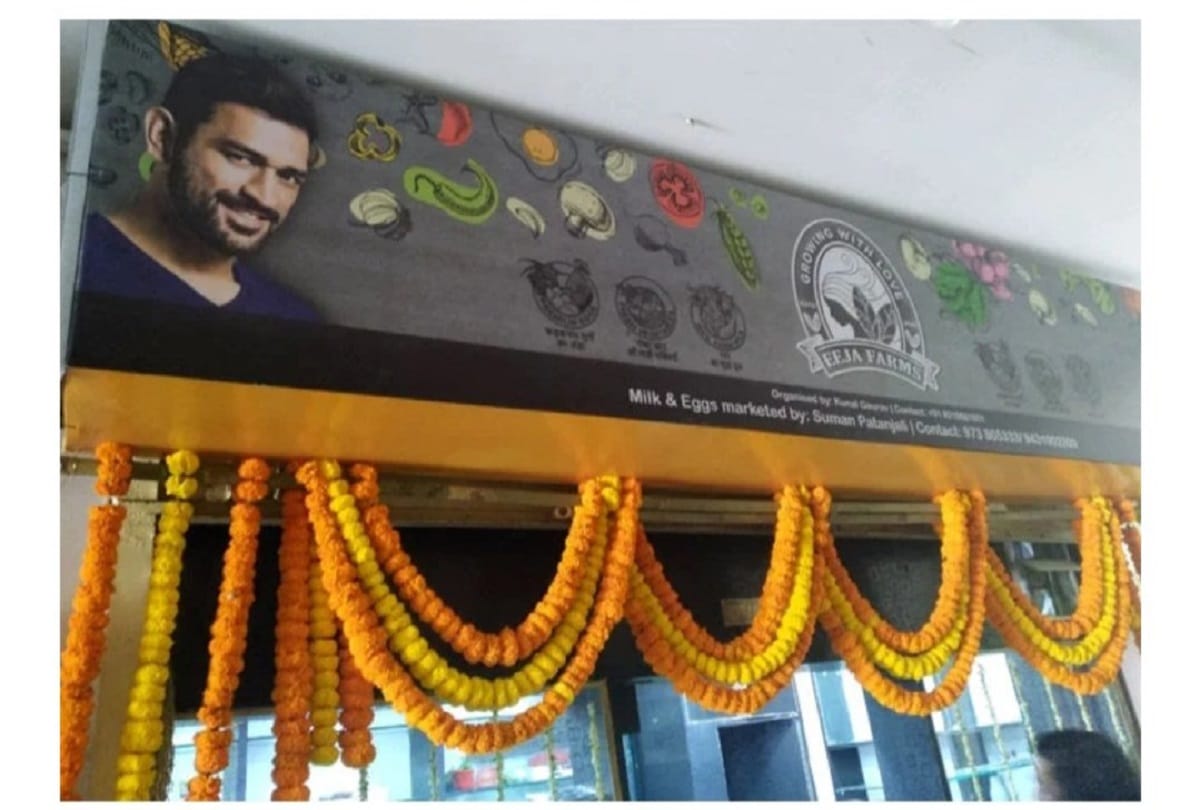 mahendra singh dhoni increased sales of vegetables and fruits earn 30 lakh rupees by selling strawberries