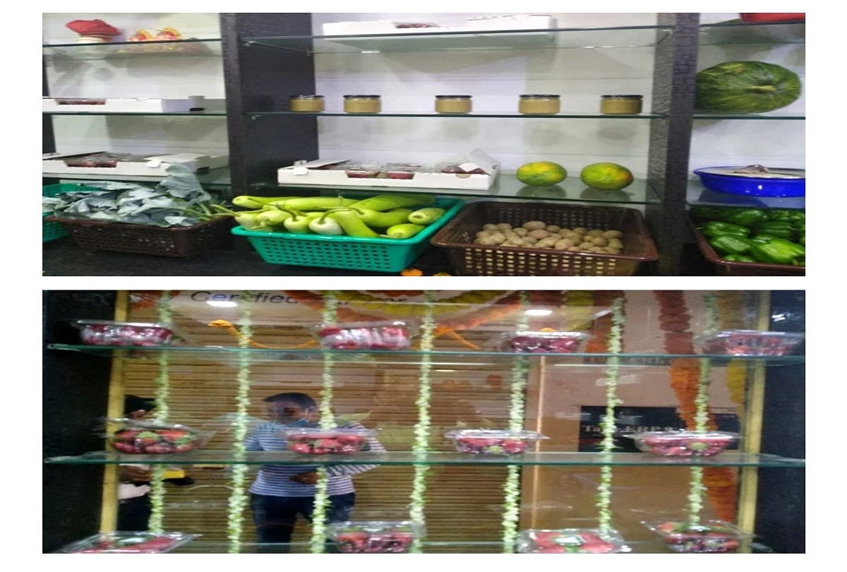 MS Dhoni Starts retail business milk fruits and Strawberry at Eeja farm outlet in ranchi