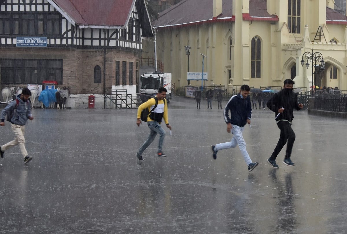 orange and yellow alert for rain and snowfall on 23 march 2021