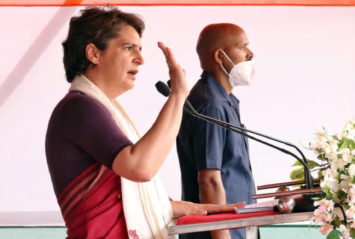 Congress leader Priyanka Gandhi Vadra slams, BJP functioning like mafia, running syndicates in Assam