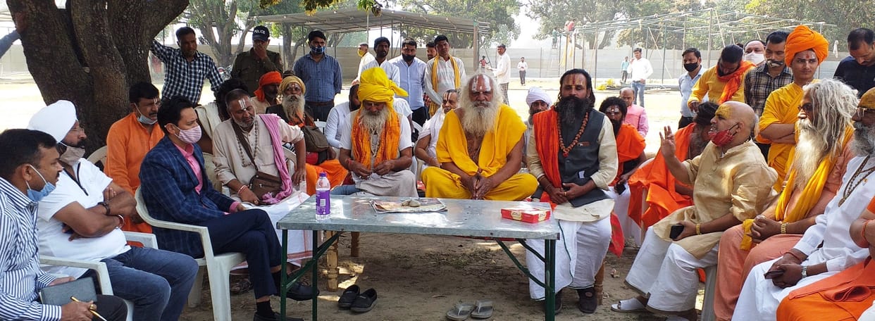 haridwar kumbh 2021: Bairagi saints getting angry on shortage of facilities