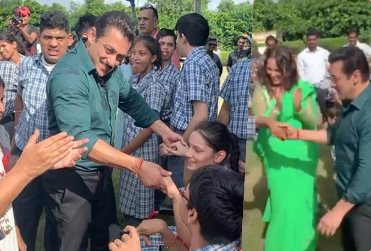 salman khan shared a dance video with Sonakshi Sinha and specially abled kids on world down syndrome day