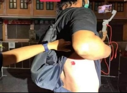 पुलिस ने दागीं रबर की गोलियां
