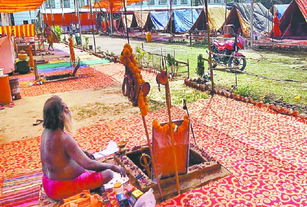 Haridwar Kumbh Mela 2021: Havan Fragrance Attract people in Kumbh Area