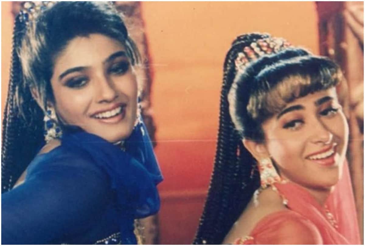 Karishma Kapoor Raveena Tandon Fight With Each Others Hair Was Shaken On The Film Set For This Reason