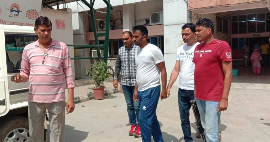 firing case, gangster, policeman sent to jail