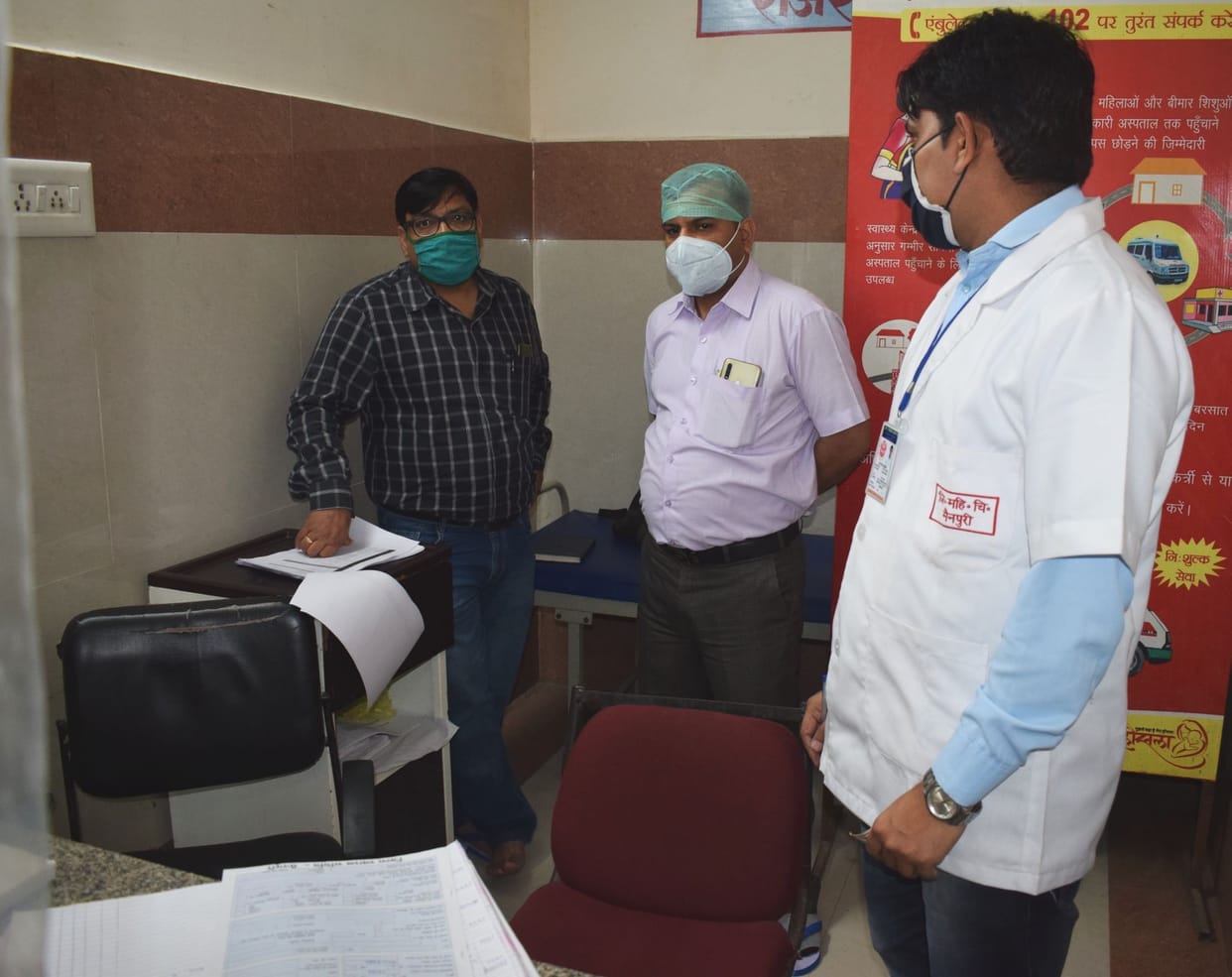 Team reached Hundred Shaya Hospital to know about the arrangements of patients