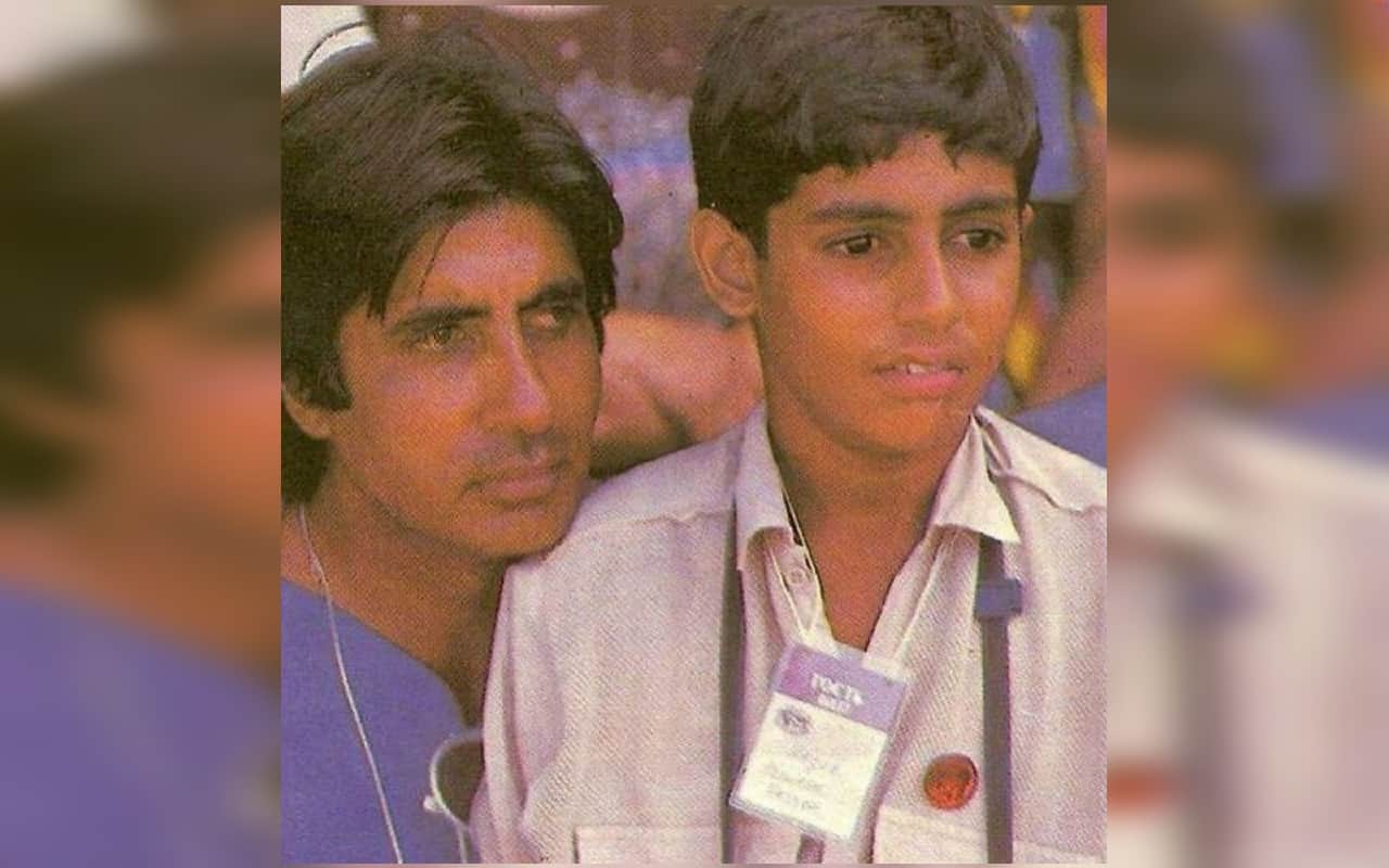 amitabh bachchan shared a throwback photo with abhishek said son grows up he becomes a friend