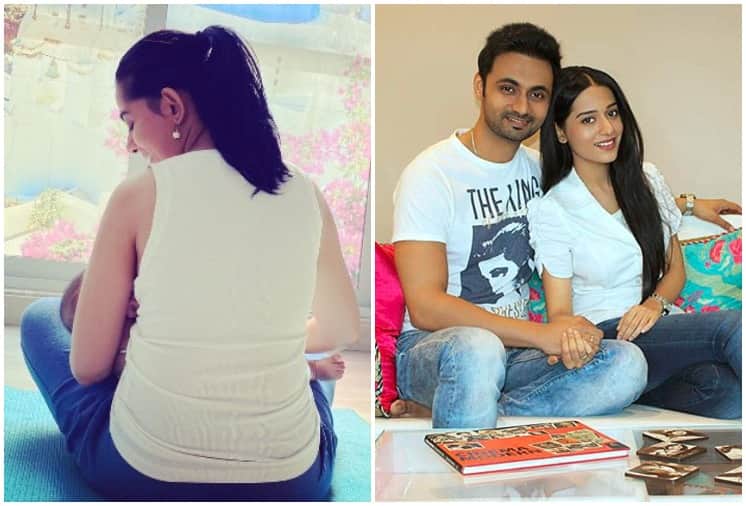 RJ Anmol Shares Cute Pic of Wife Amrita Rao BreastFeeding His son Veer, Goes Viral