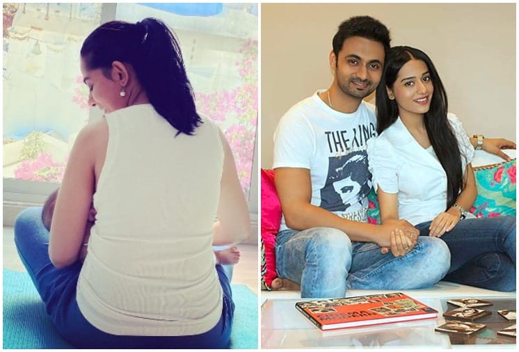RJ Anmol Shares Cute Pic of Wife Amrita Rao BreastFeeding His son Veer, Goes Viral