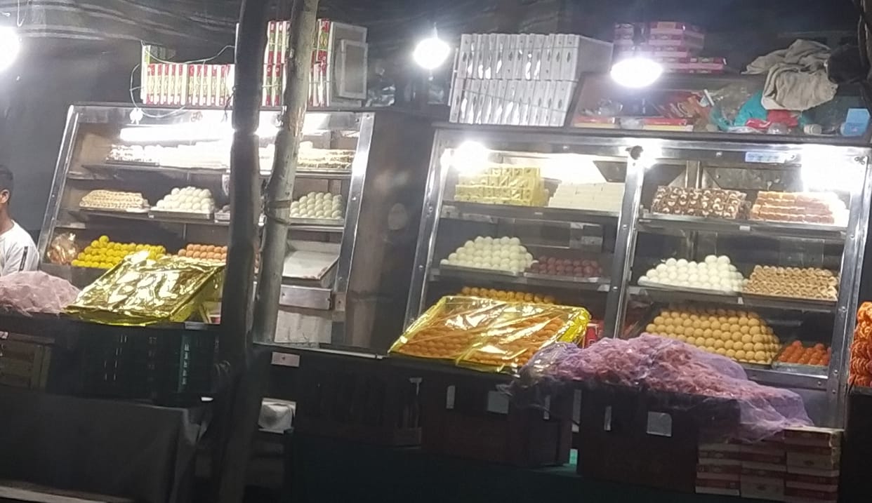 When sweets are made, customers do not know