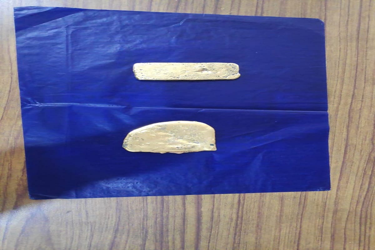 Gold brought from Dubai to varanasi airport hidden in undergarment
