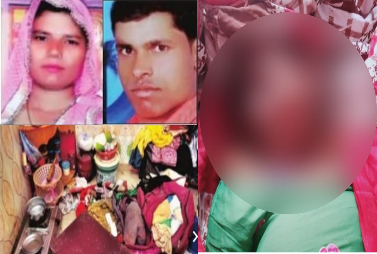 Ghaziabad murder two-year-old boy found wrapped from dead mother