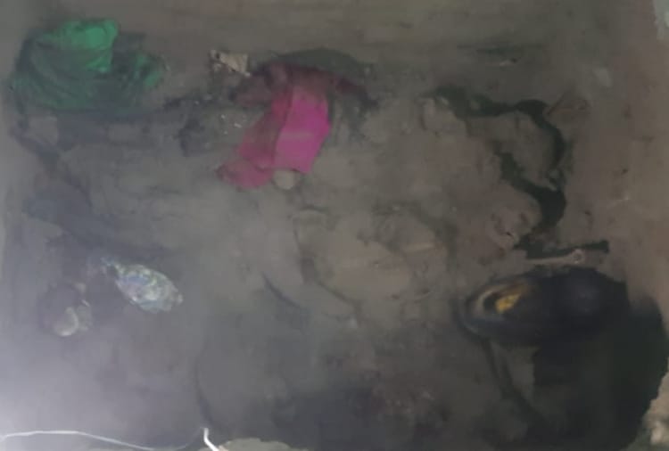 Skeleton of a woman and two kids found at a house in Panipat of Haryana