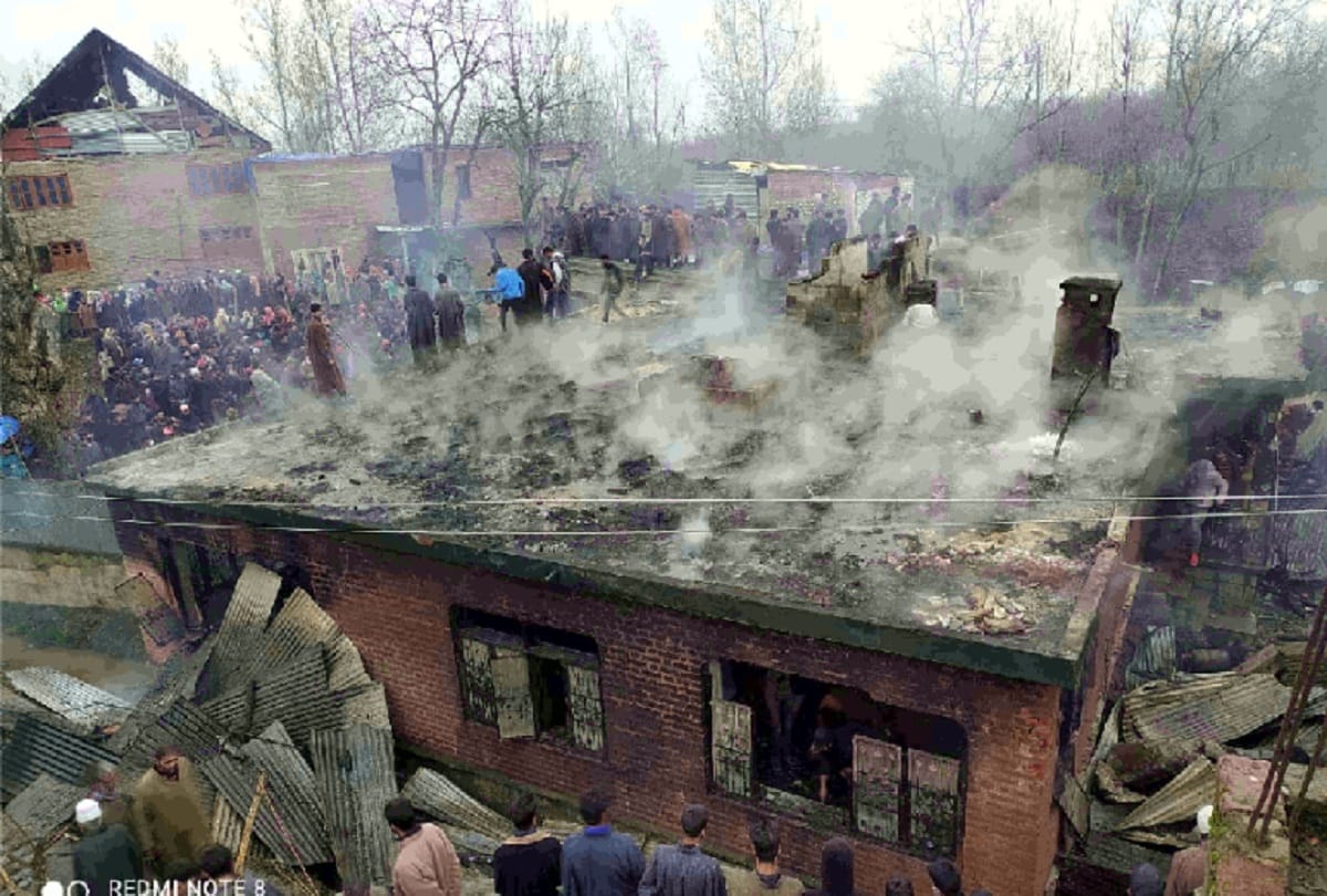 security forces four terrorists killed in encounter in shopian