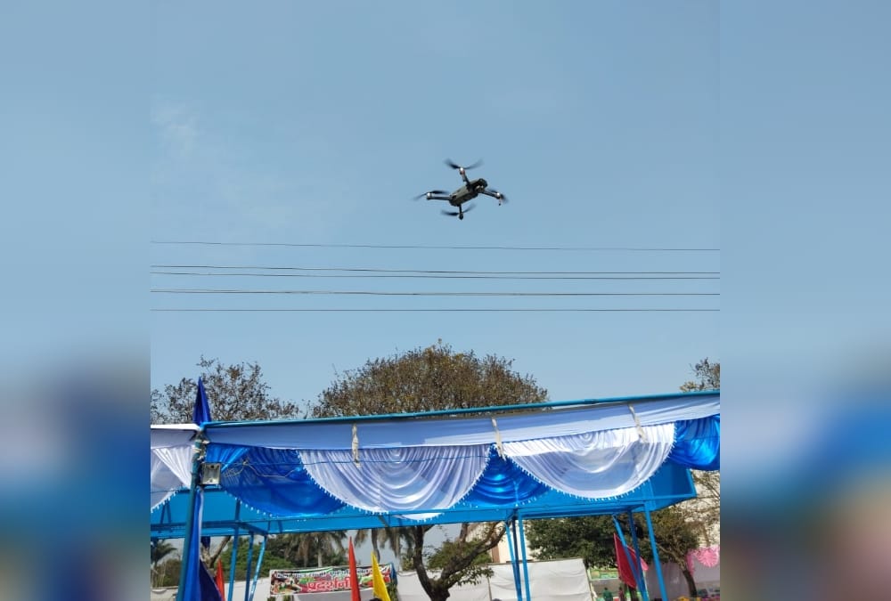 Kisan mela 2021 in Uttarakhand: Pantnagar University Girl Students Maked New Technique Drone For Farmers