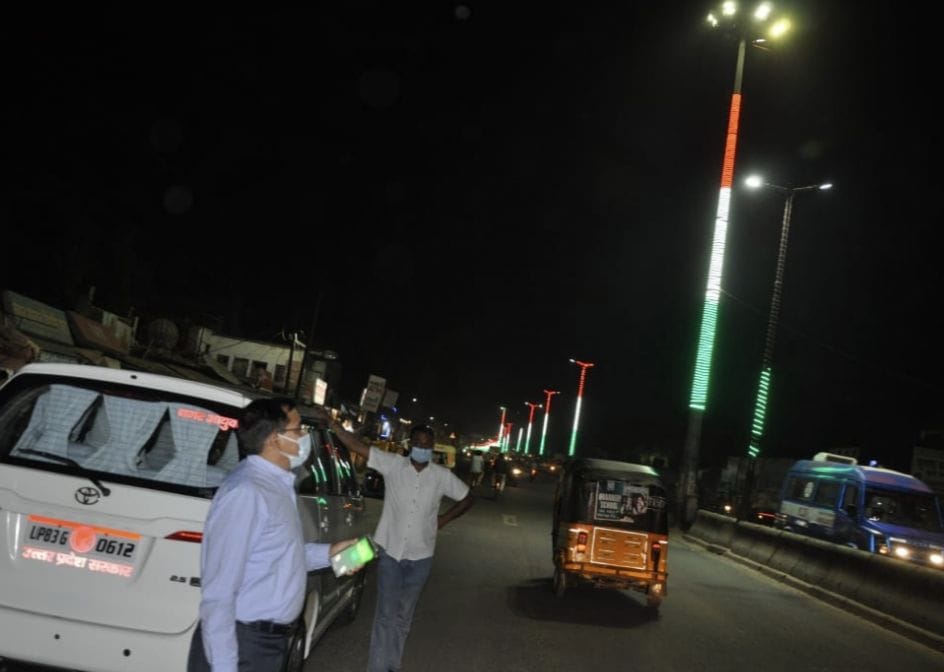adm firozabad,adm firozabad city,street light firozabad,devlopment works,devlopment works  firozabad