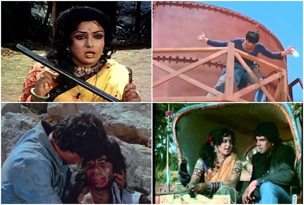 film sholay Huge Mistakes: You must have seen, have notice this amitabh bachchan dharmendra