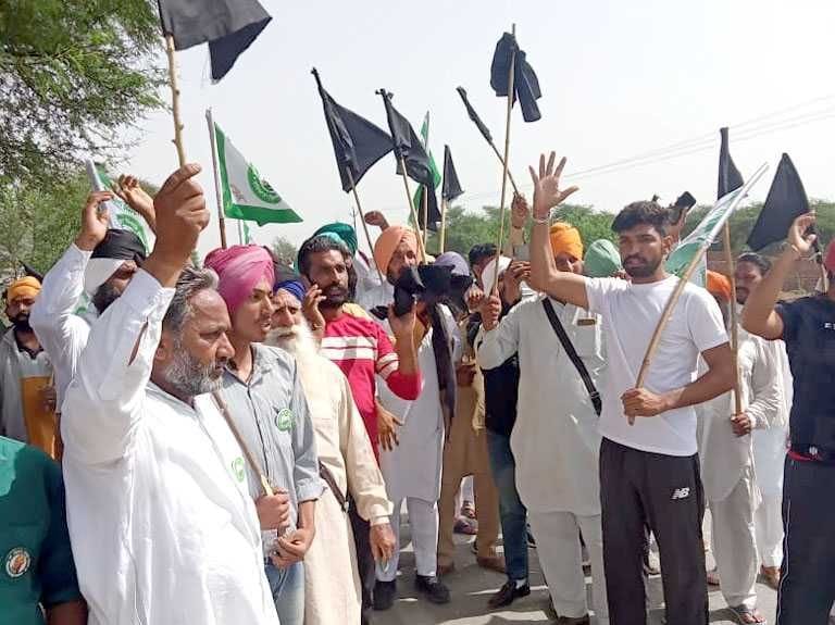 Farmers protest, BJP worker training camp canceled