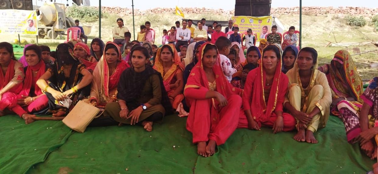 Bhagwat Katha for Completion construction of the bridge