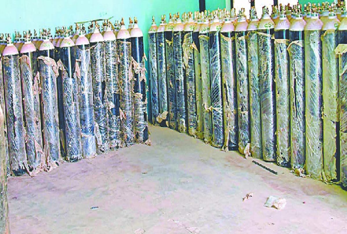 Corona in Varanasi: darekhu oxygen plant started 450 cylinders will be filled daily
