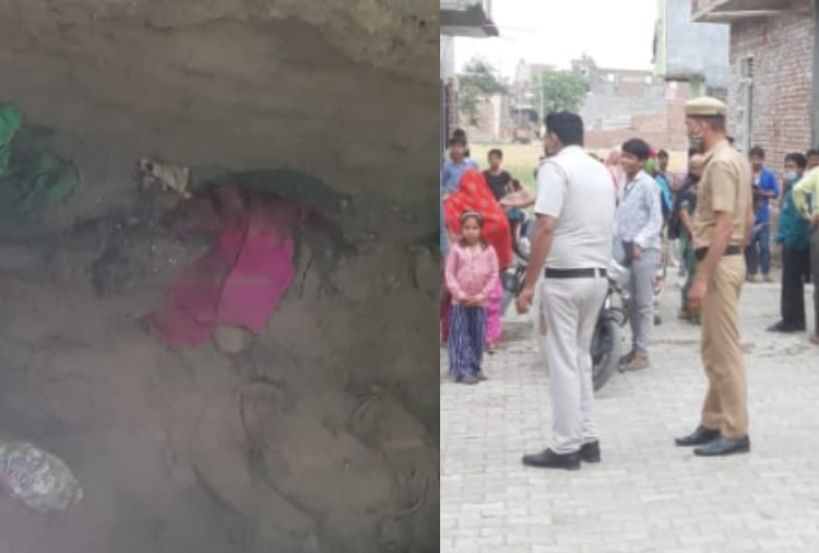 Skeleton of a woman and two kids found at a house in Panipat of Haryana