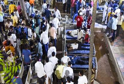National Junior Kabaddi Championship Several injured after audience gallery during opening ceremony in Suryapet telangana