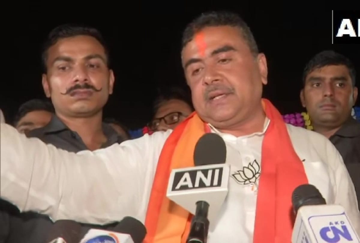 West Bengal : TMC worker angry over Nandigram results, attacked Suvendu Adhikaris car