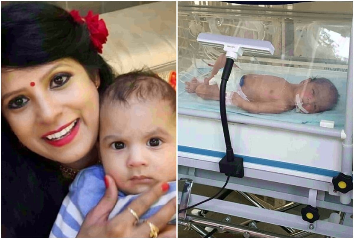 untold story of lockdown corona positive woman gave birth a baby in rml hospital