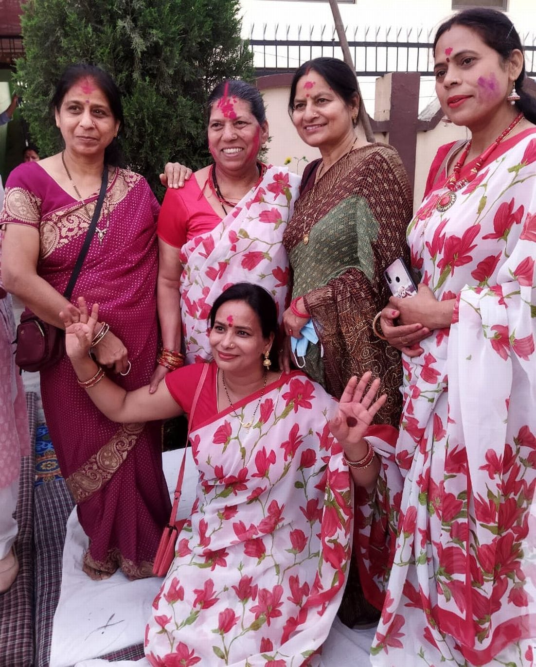 Holi celebration in kashipur.