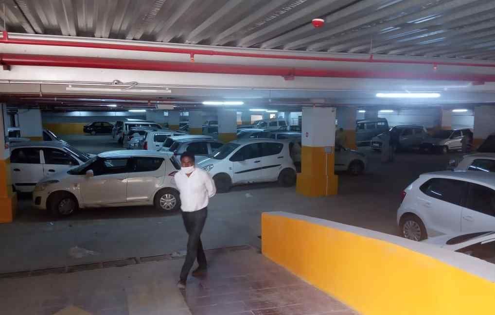 Maharaja Agrasen Parking Corporation started trial, stand vehicle for free till 31st March