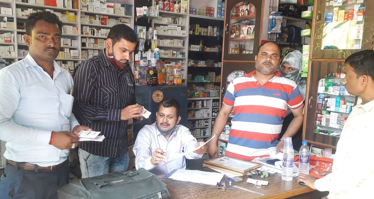 raid at medical stores