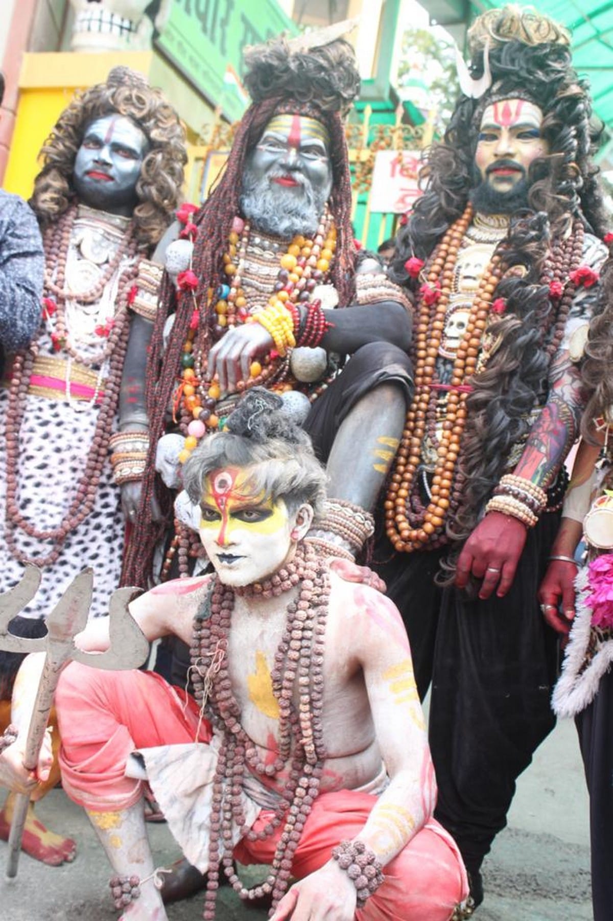 chita bhasma ki holi played with Baba Mashan Nath at Harishchandra Ghat in Varanasi 