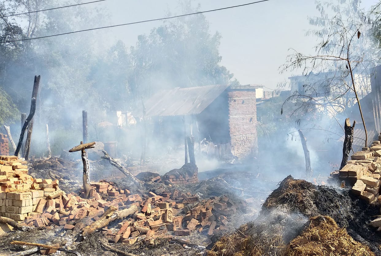 hangama during encroachment  erasing