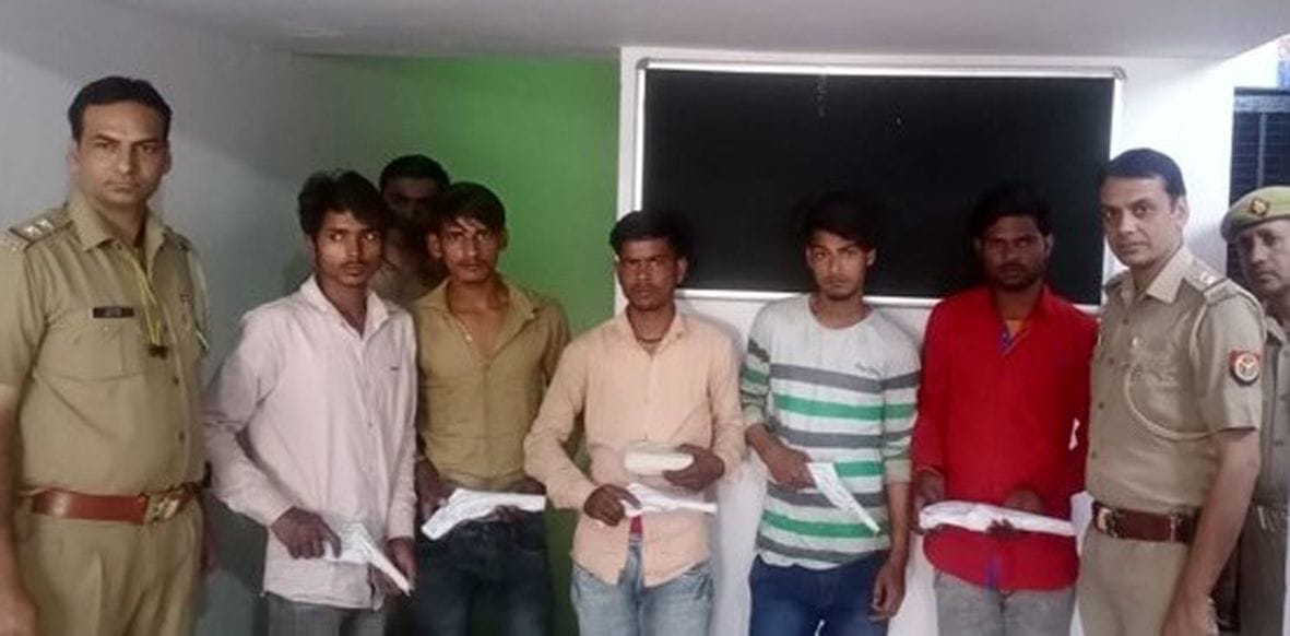 Five crooks arrested